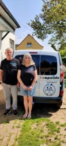 Monique et Frédéric : L'empreinte crèche pour chien à La Walck